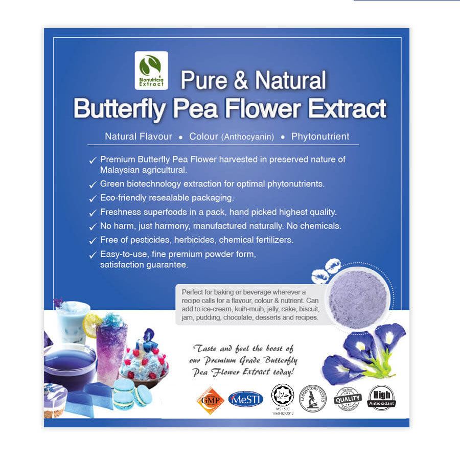 Butterfly Pea Flower Extract Powder