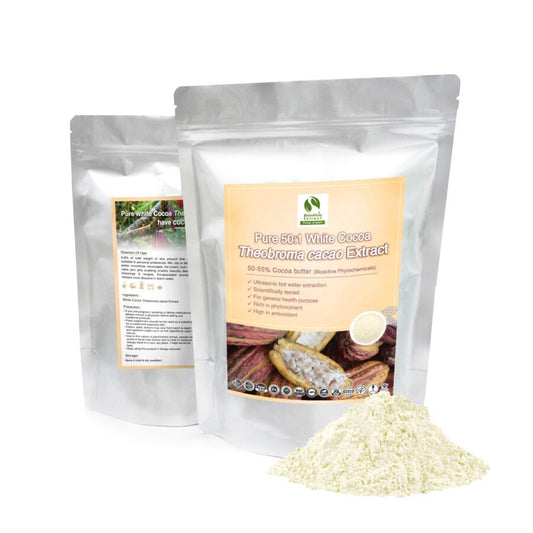 White Cocoa (Theobroma Cacao) Standardized Extract Powder